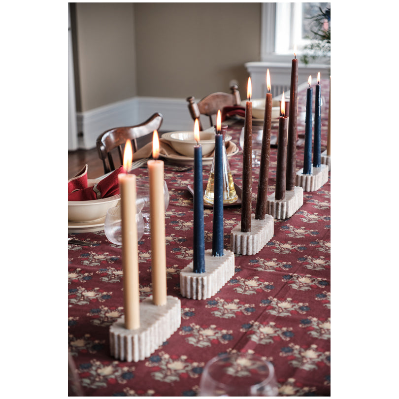 Portacandele per 2  candele cilindriche "Sten" cm 15x6x4