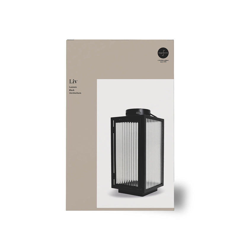 Lanterna piccola "Liv" cm 16x16x26