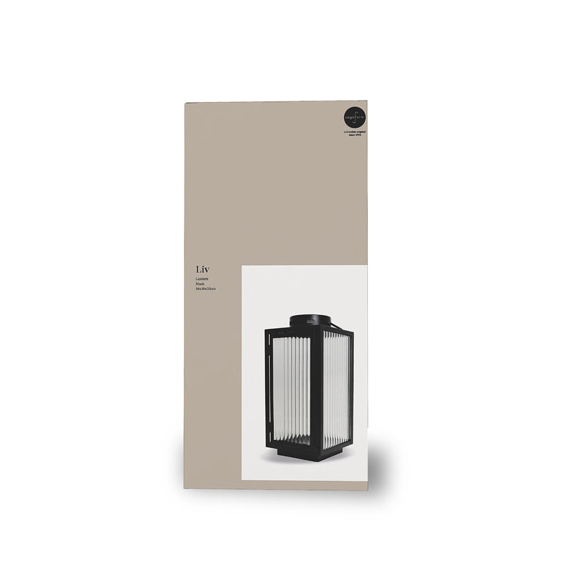 Lanterna media "Liv" cm 16x16x35