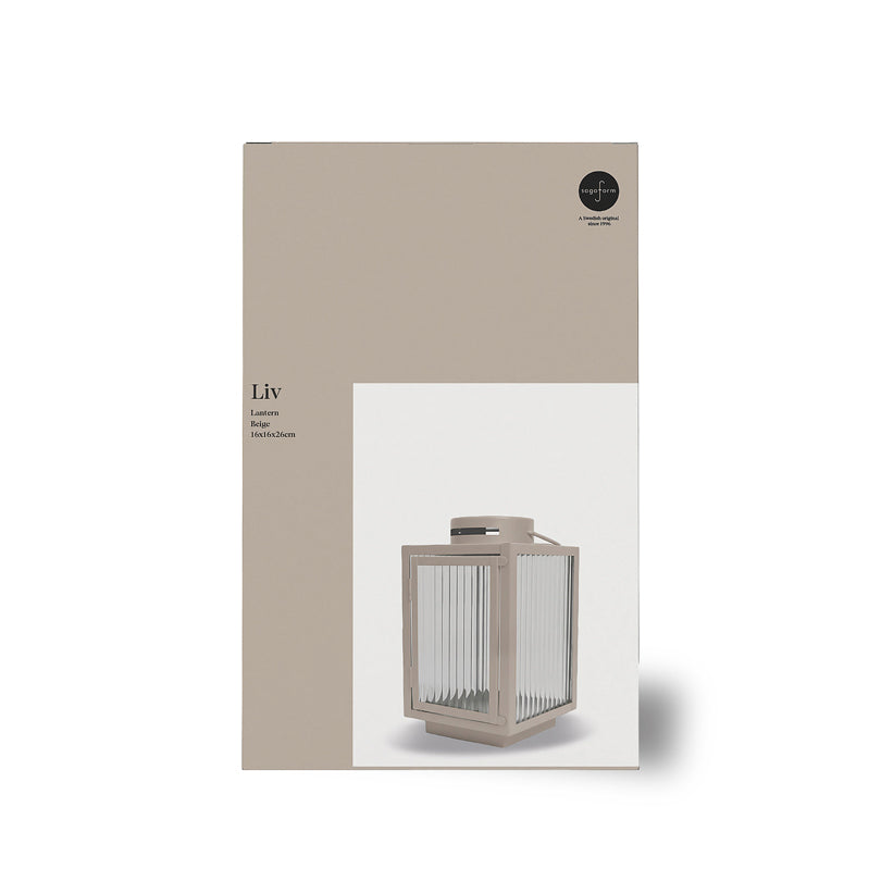 Lanterna piccola "Liv" cm 16x16x26