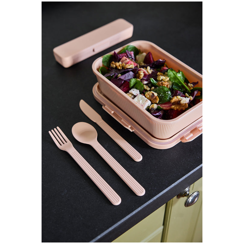 Set posate "Tina To Go", 4 pezzi cm 17x4