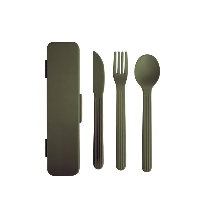 Set posate "Tina To Go", 4 pezzi cm 17x4
