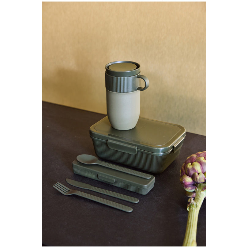 Set posate "Tina To Go", 4 pezzi cm 17x4