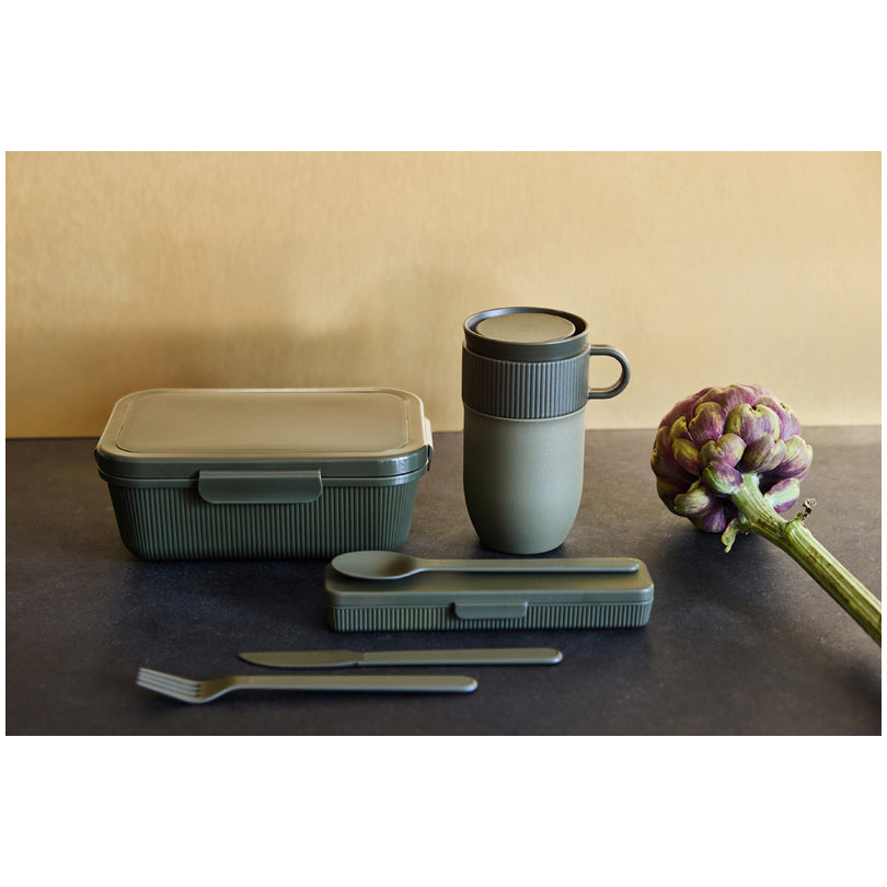 Set posate "Tina To Go", 4 pezzi cm 17x4
