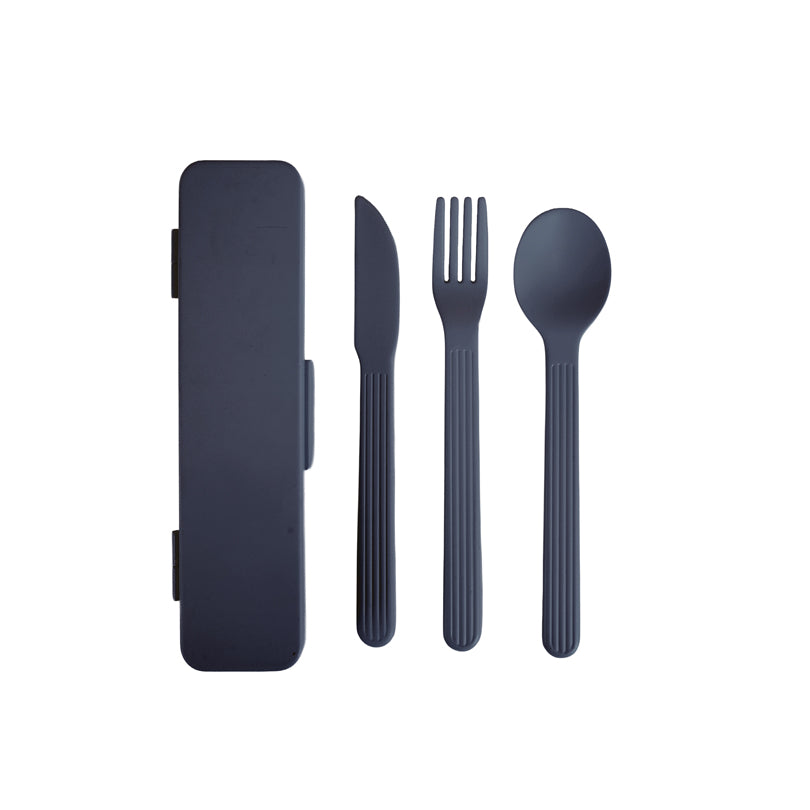 Set posate "Tina To Go", 4 pezzi cm 17x4