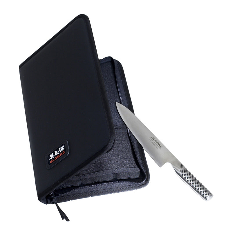 Borsa coltello con zip per 7 coltelli G-666/07 cm 23,5x3x37,5