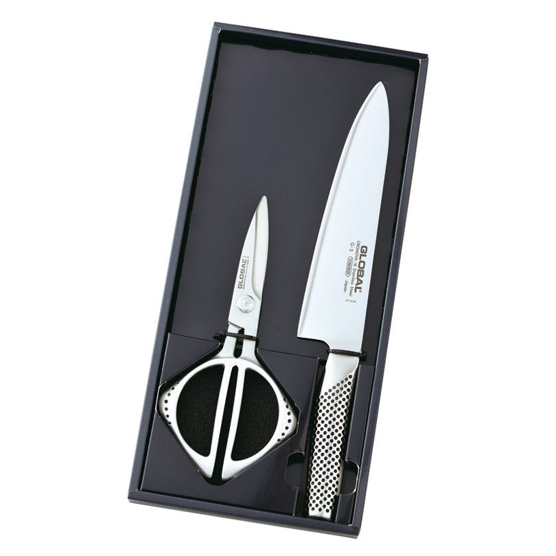 Set Coltello cuoco e forbice cucina G-2210