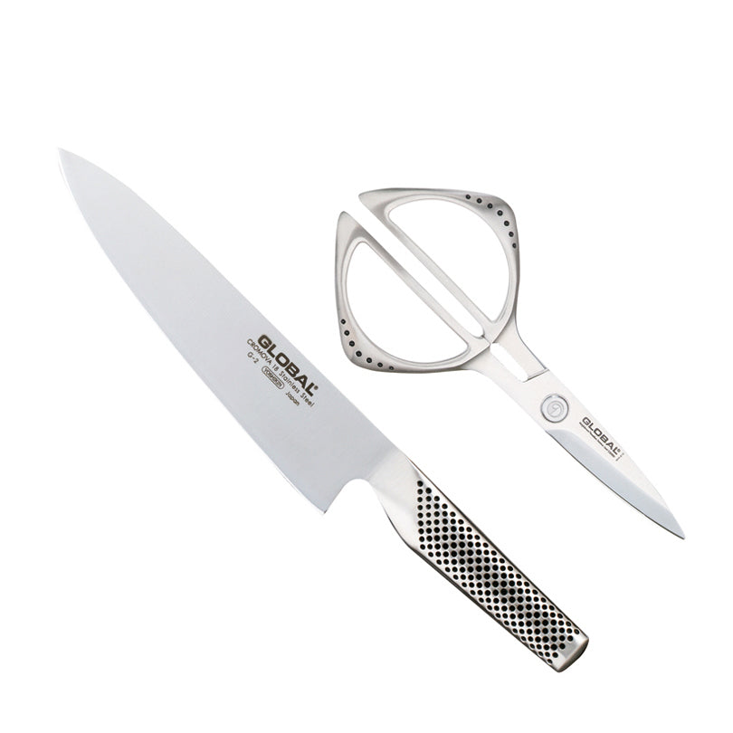 Set Coltello cuoco e forbice cucina G-2210
