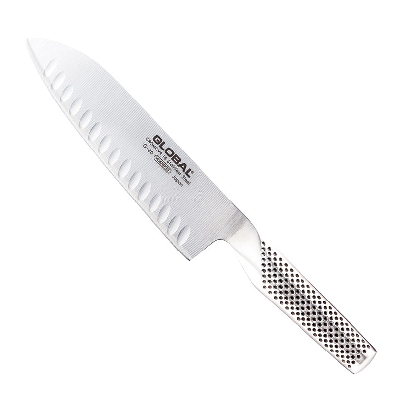 Coltello Santoku con lama alveolata G-80 cm 18/30,5