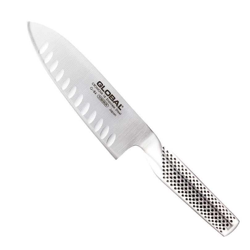 Coltello Santoku con lama alveolata G-84 cm 16/28,5