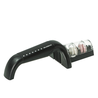 Affilacoltelli con 2 mole affilatrici in ceramica in diverse granularità G-91/BW cm 23,5x8,5x6