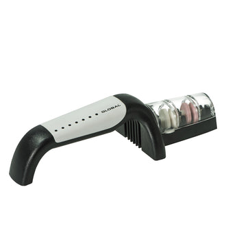 Affilacoltelli con 2 mole affilatrici in ceramica in diverse granularità G-91/SB cm 23,5x8,5x6