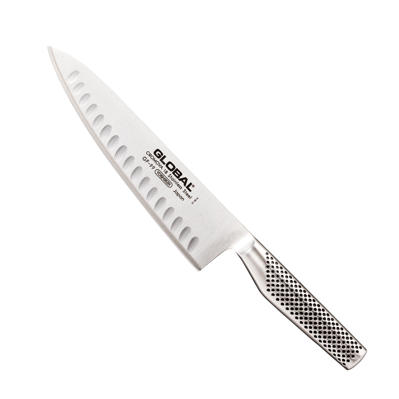 Coltello da cuoco con lama alveolata GF-99 cm 20,5/33,5