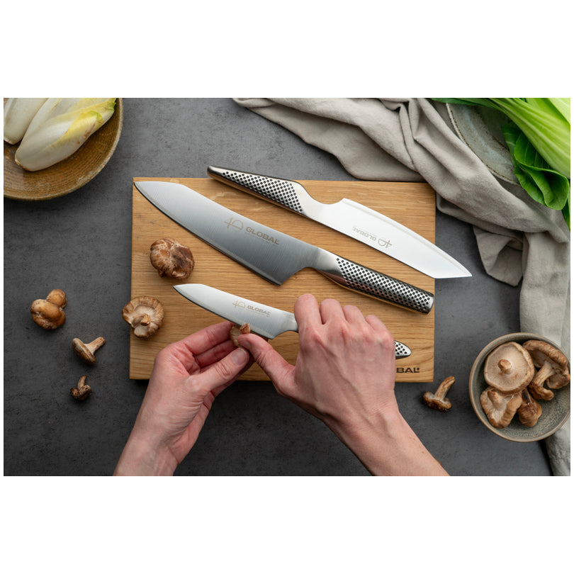 Set 3 coltelli "40th Anniversary Global" (G-4AN - GS-58AN - GS-110AN) cm 18/15/11