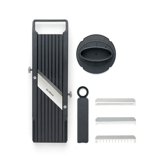 GSL-64/BC Mandolina/Affettaverdure by Benriner con 3 lame intercambiabili e custodia per lame mm 64/cm 32,5