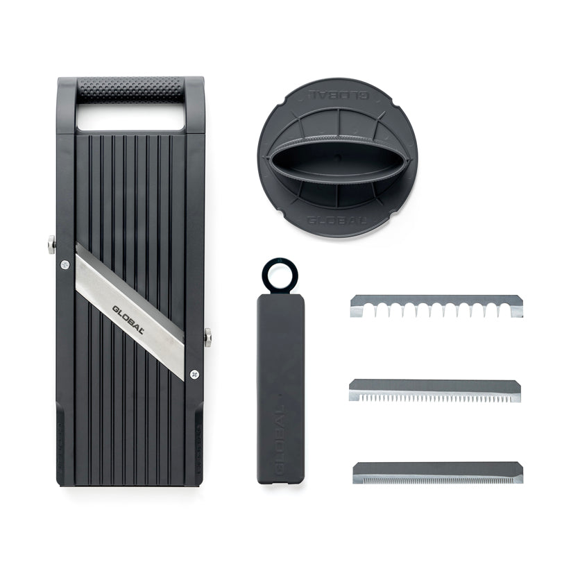 GSL-95/BC Mandolina/Affettaverdure by Benriner con 3 lame intercambiabili e custodia per lame mm 95/cm 34,5