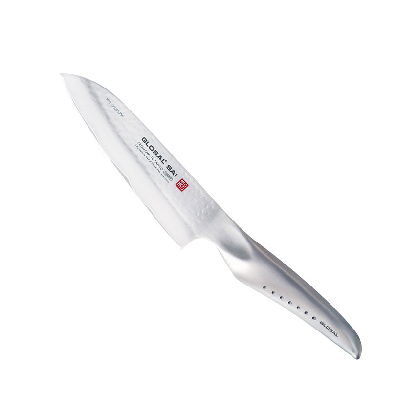 Coltello Santoku "Sai" martellato SAI-M03 cm 13,5/26