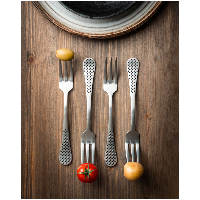 Forchetta bistecca GT-002C/4, confezione 4 pezzi cm 19