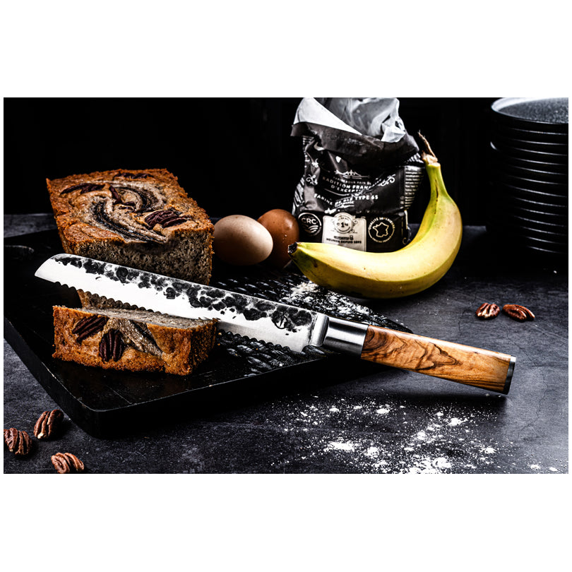 Coltello pane "Forged - Olive" cm 20,5/33