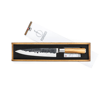 Coltello chef "Forged - Olive" cm 20/34