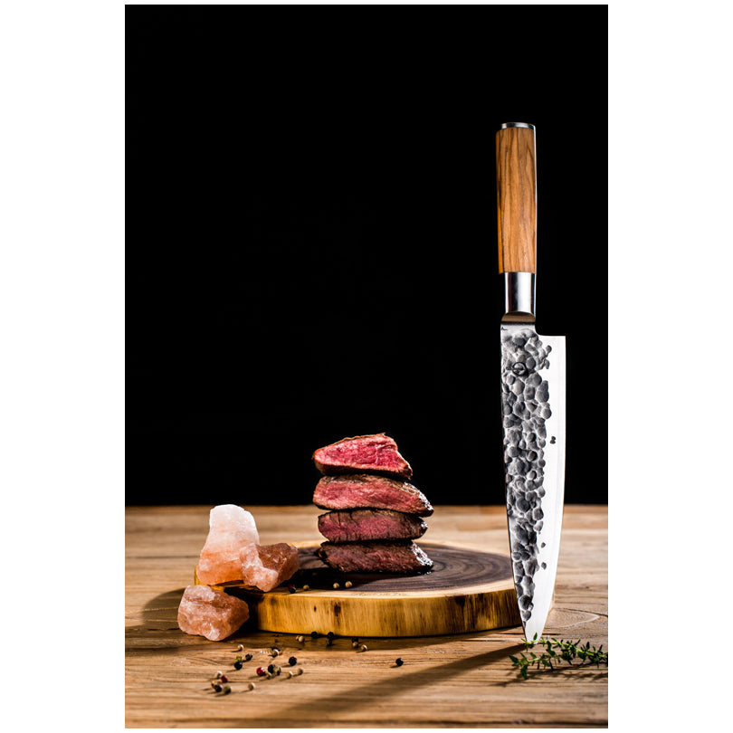Coltello chef "Forged - Olive" cm 20/34
