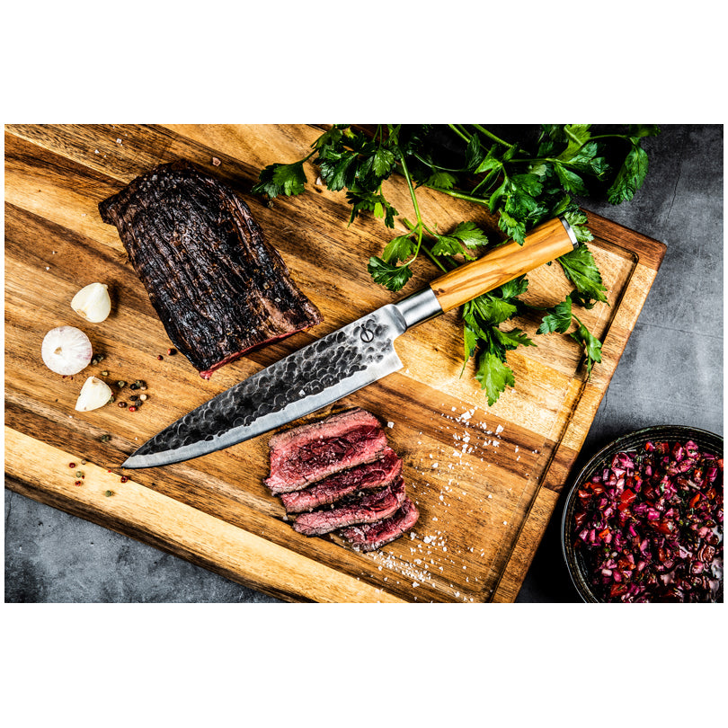 Coltello chef "Forged - Olive" cm 20/34