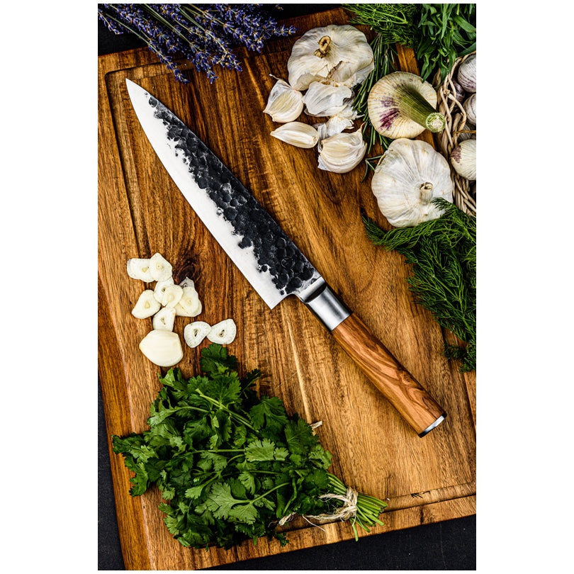 Coltello chef "Forged - Olive" cm 20/34
