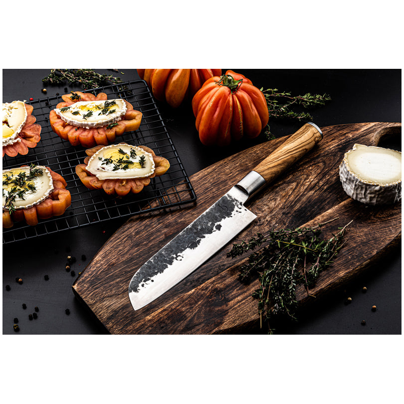 Coltello Santoku "Forged - Olive" cm 18/32