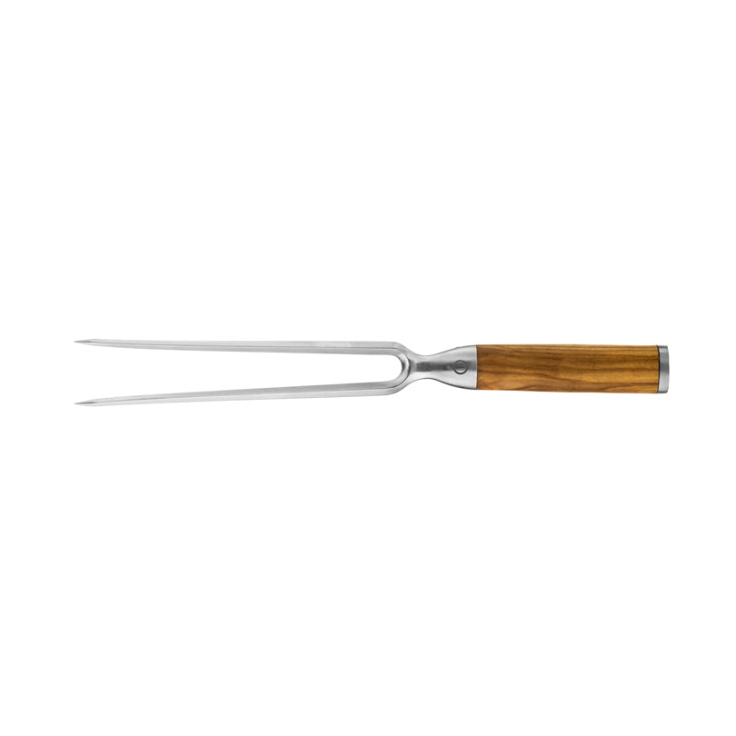 Forchettone arrosto "Forged - Olive" cm 19