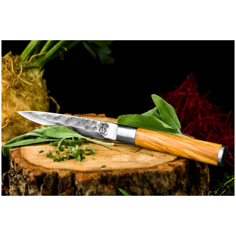 Coltello multiuso "Forged - Olive" cn 13/25,5