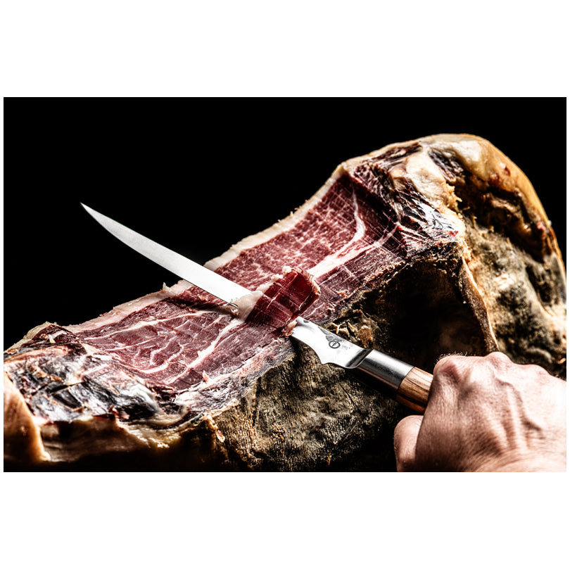 Coltello per sfilettare pesce "Forged - Olive" cm 18/31