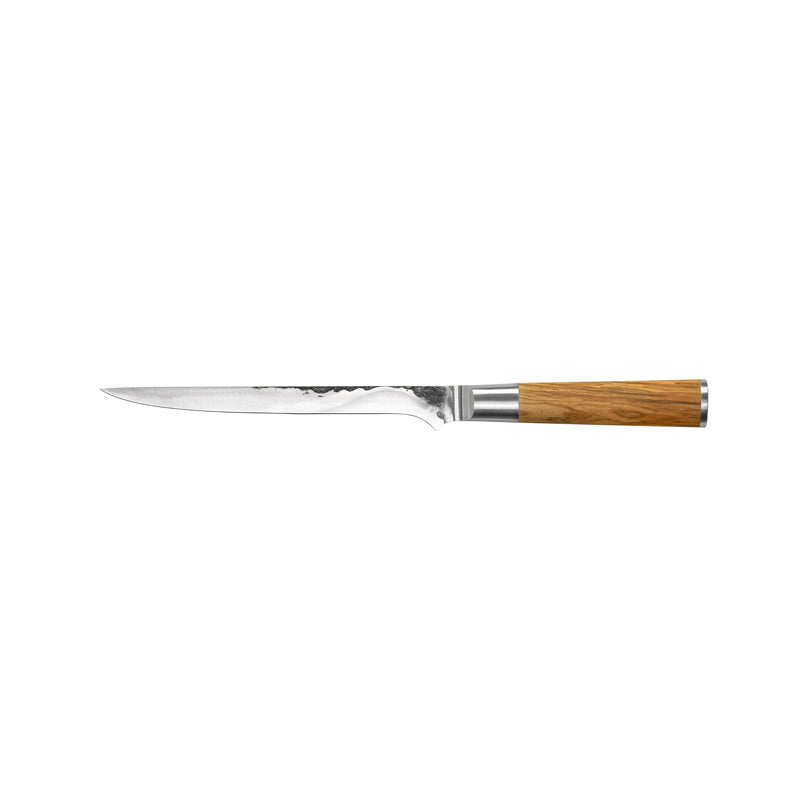 Coltello per sfilettare pesce "Forged - Olive" cm 18/31