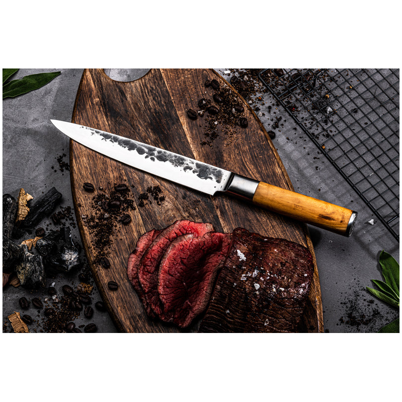 Coltello da intaglio "Forged - Olive" cm 20/35