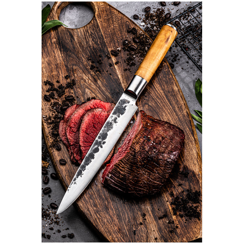 Coltello da intaglio "Forged - Olive" cm 20/35