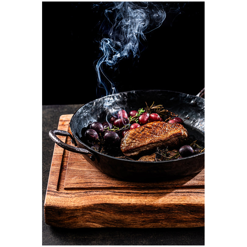 Padella "Forged" con 2 manici cm Ø24x5