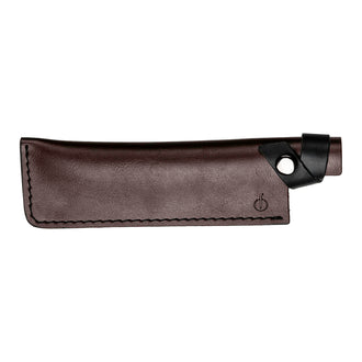 Coprilama in pelle per coltello verdure "Forged" cm 18