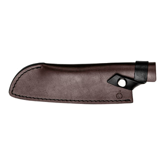 Coprilama in pelle per coltello Santoku "Forged" cm 18