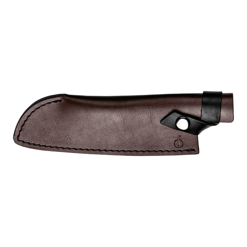 Coprilama in pelle per coltello Santoku "Forged" cm 18