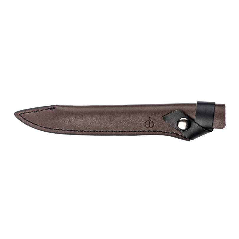 Coprilama in pelle per coltello per sfilettare pesce "Forged" cm 18