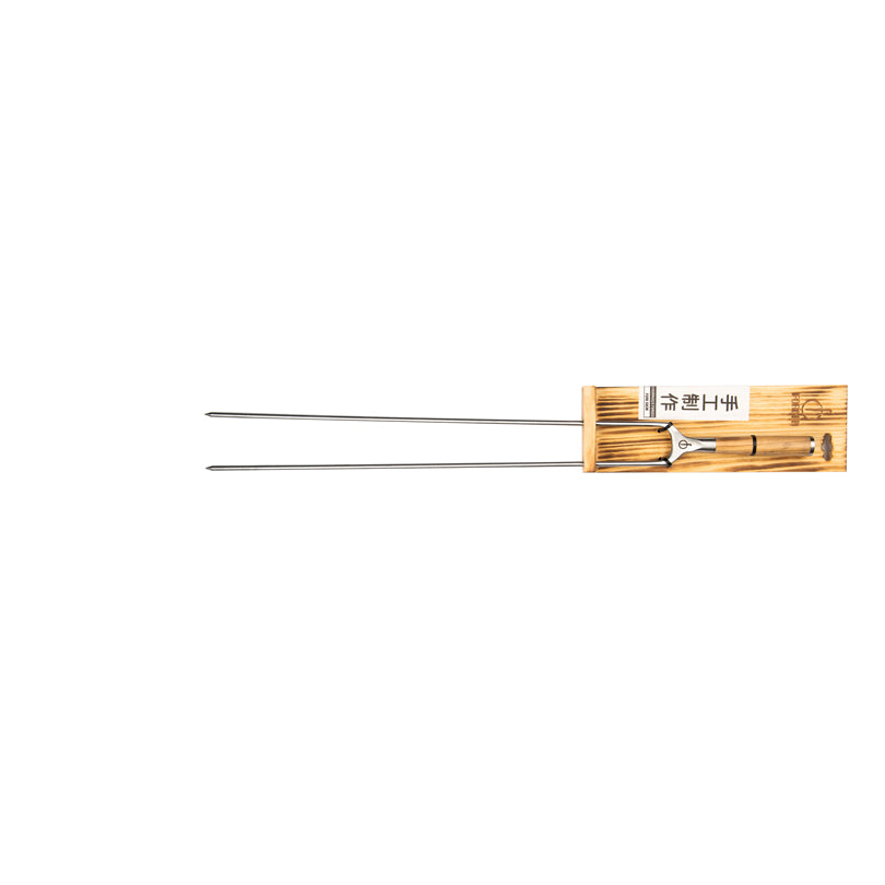 Spiedo doppio a forchetta "Forged - Churrasco" cm 50