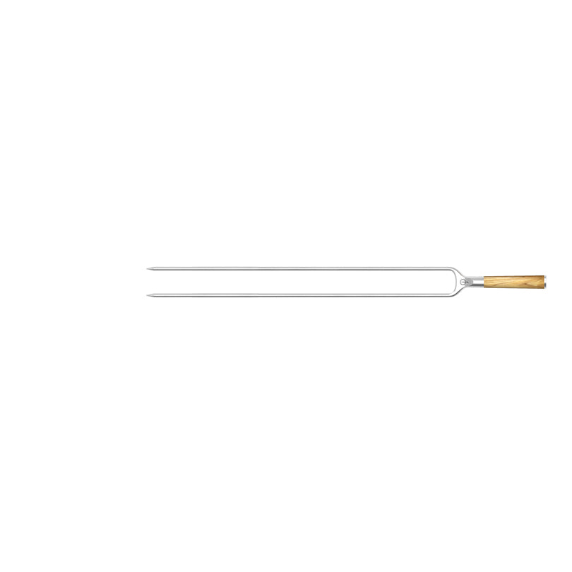 Spiedo doppio a forchetta "Forged - Churrasco" cm 50