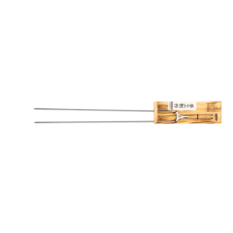 Spiedo doppio a forchetta "Forged - Churrasco" cm 60