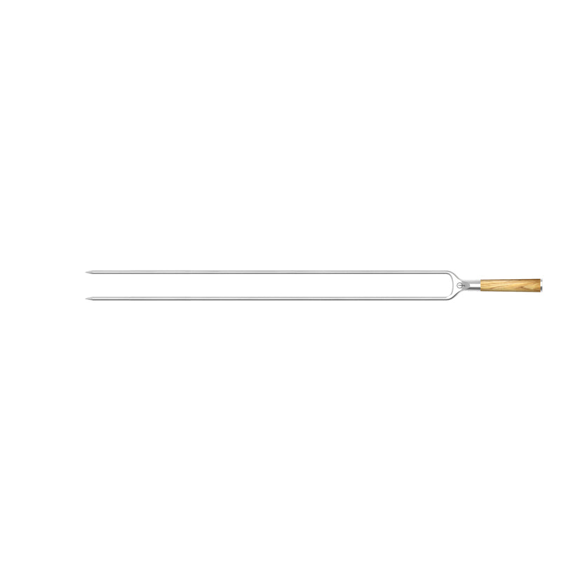 Spiedo doppio a forchetta "Forged - Churrasco" cm 60