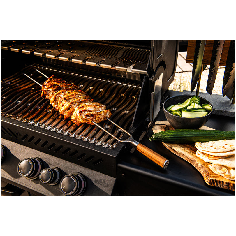 Spiedo doppio a forchetta "Forged - Churrasco" cm 70