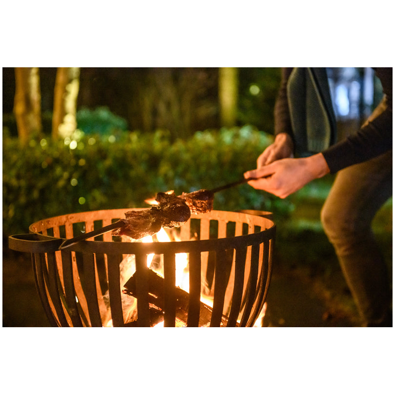 Spiedo a forma di V "Forged - Churrasco" cm 60