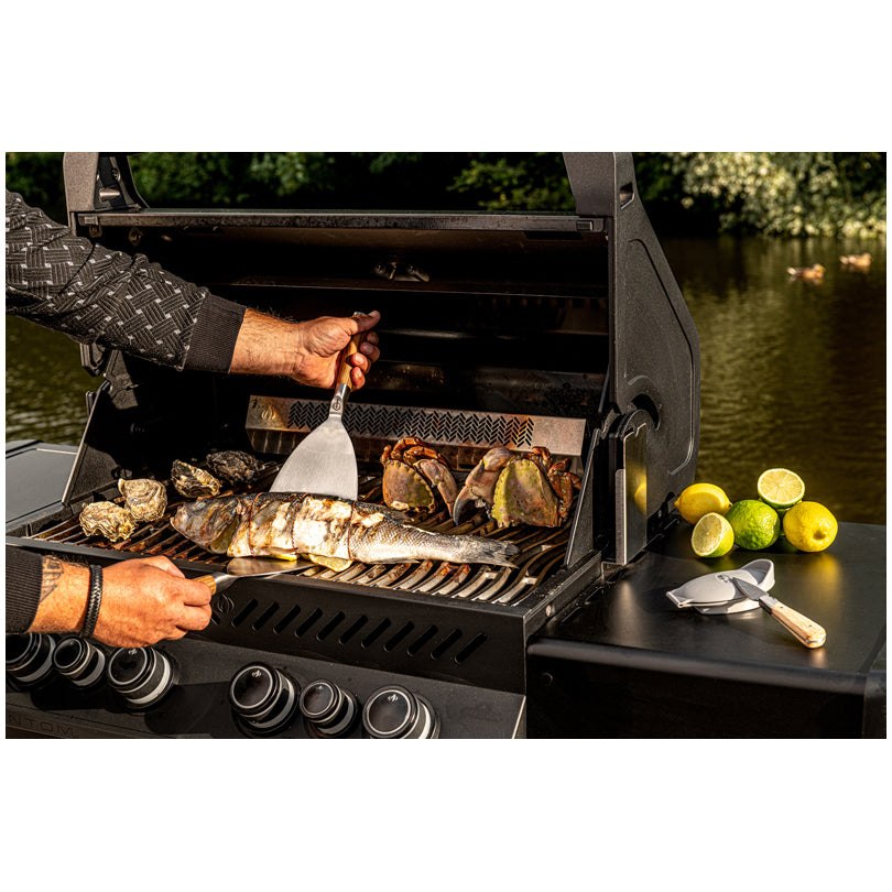 Paletta/Plancha dritta "Forged - BBQ" cm 12x29,5