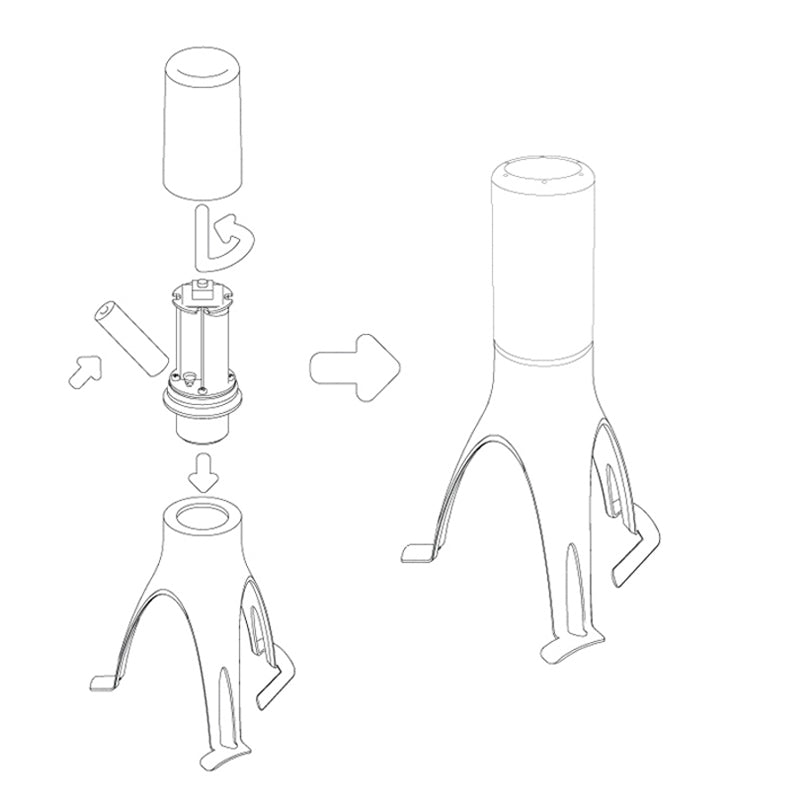 Frusta elettrica "Stirr" cm 22x13x13