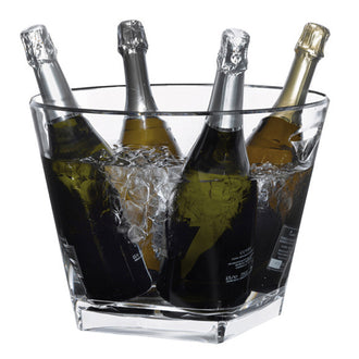 Spumantiera Quadra Bowl per 4-5 bottiglie cm 34,5x34,5x26,5