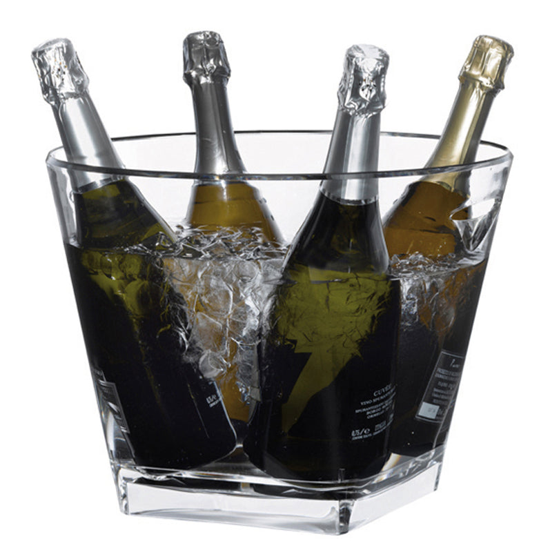 Spumantiera Quadra Bowl per 4-5 bottiglie cm 34,5x34,5x26,5