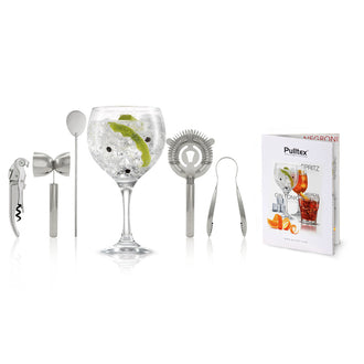 Kit da bar "Gin Tonic & Spritz" 5 pezzi cm 28x22x5